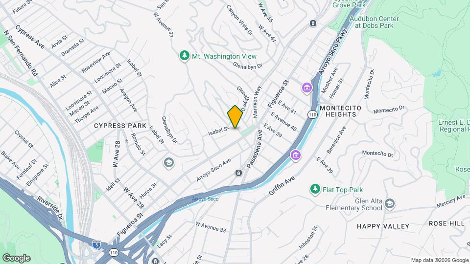 318 W Avenue 37 Map and Location Details