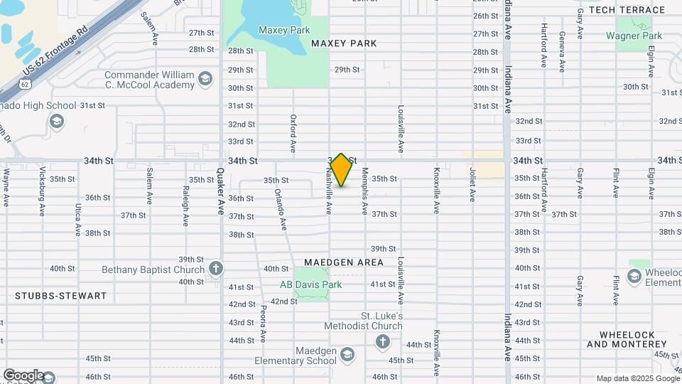 3812 36th St Mapa y Detalles de la Ubicación