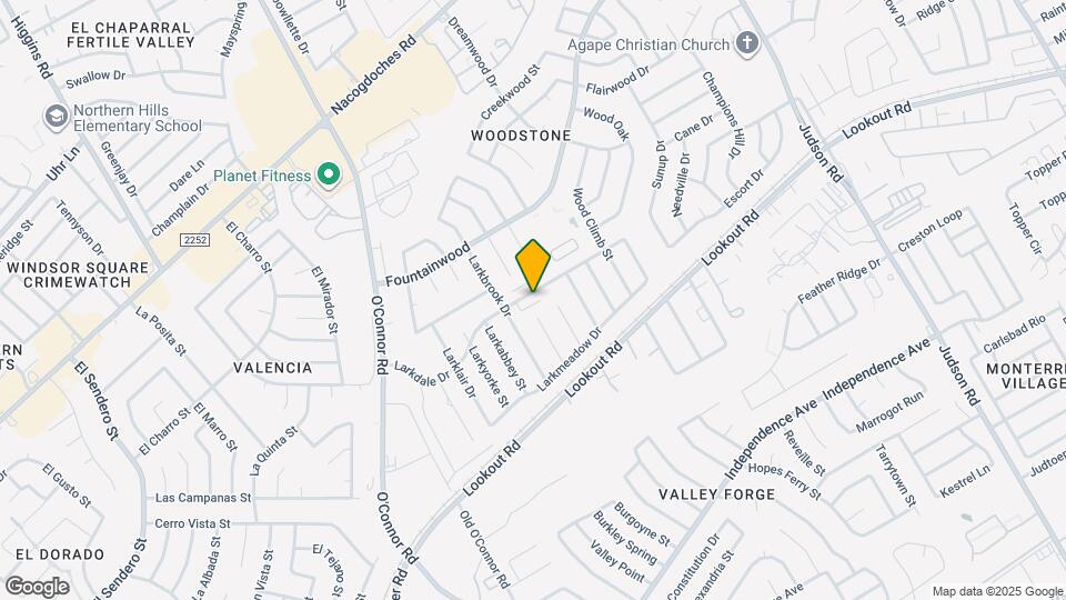 5722 Larkdale Dr Map and Location Details