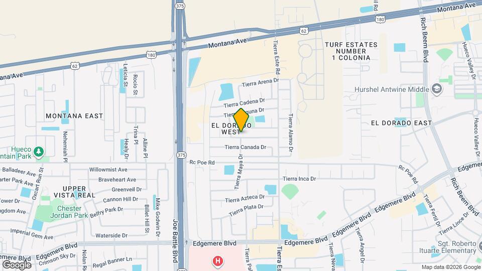 12301 Tierra Alaska Ave Map and Location Details