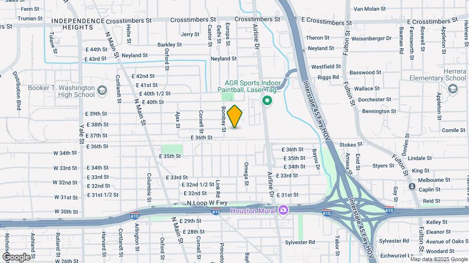 1002 E 37th St Map and Location Details