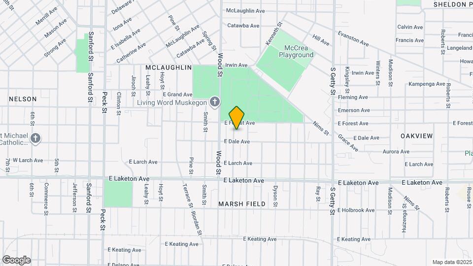 1636 Manz St Map and Location Details