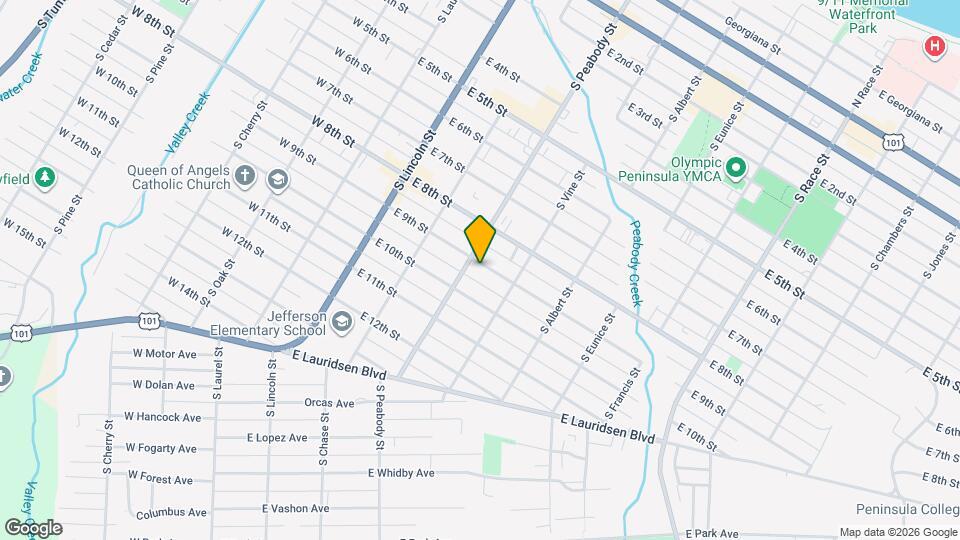 412 E 9th St Map and Location Details
