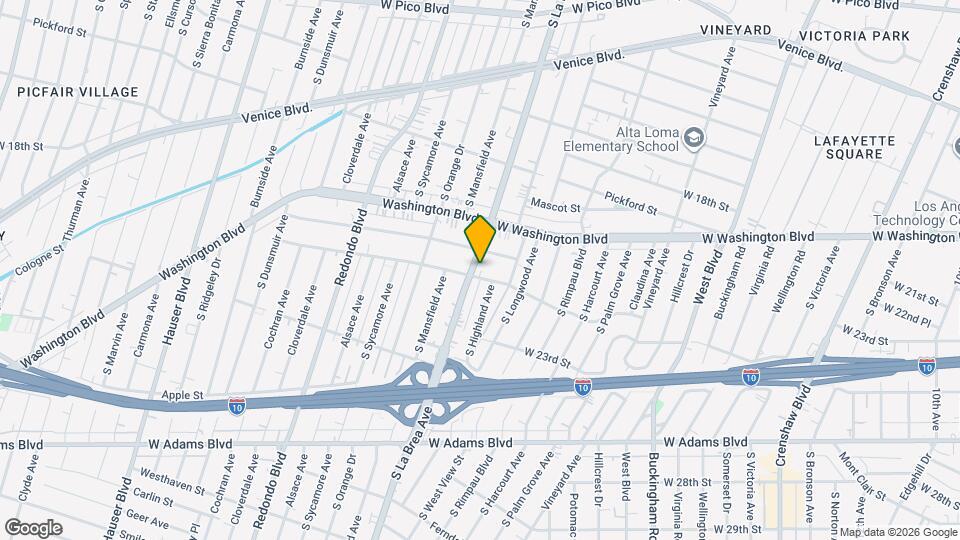 4973 W 21st St Map and Location Details