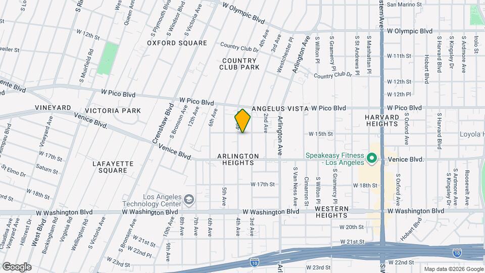 1504 4th Ave Map and Location Details