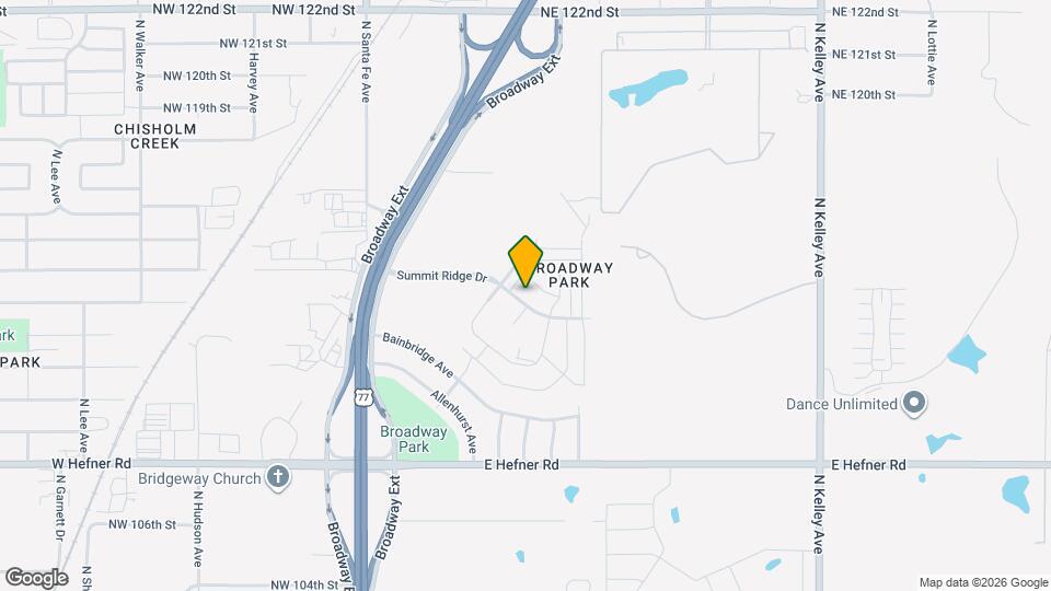 411 Summit Ridge Dr Map and Location Details