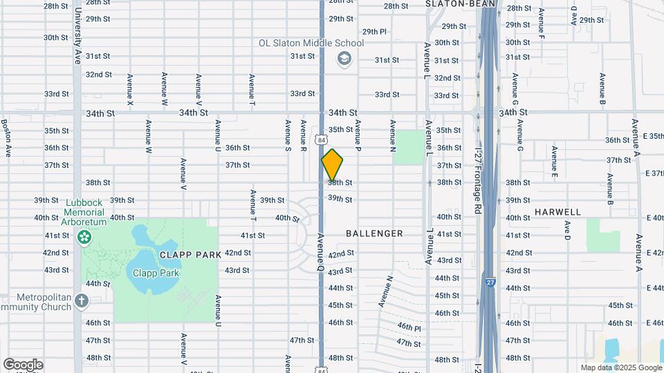 1613 38th St-Unit -A Map and Location Details