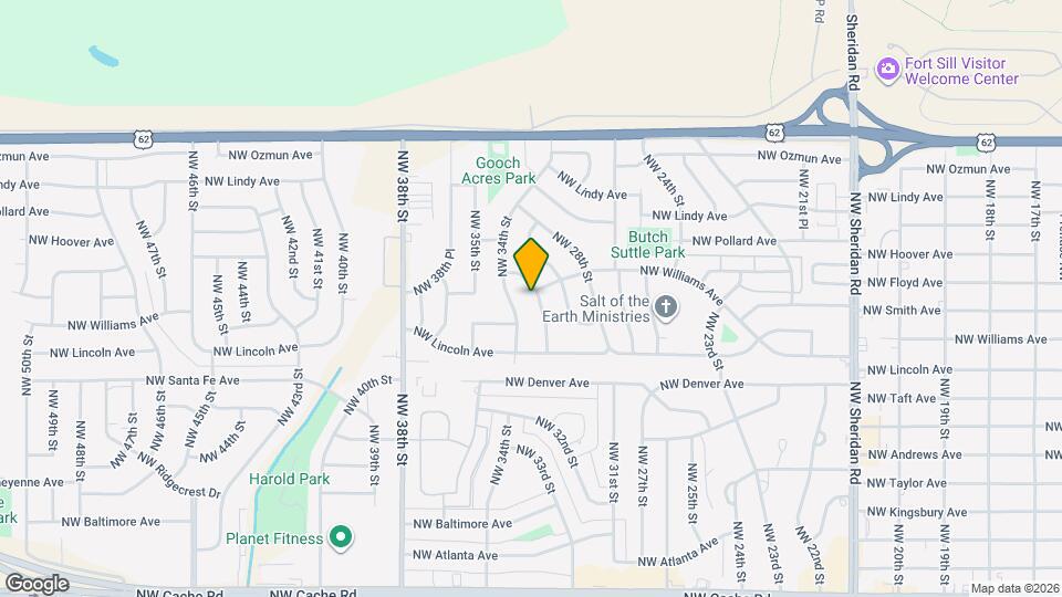 2320 NW 32nd St Map and Location Details