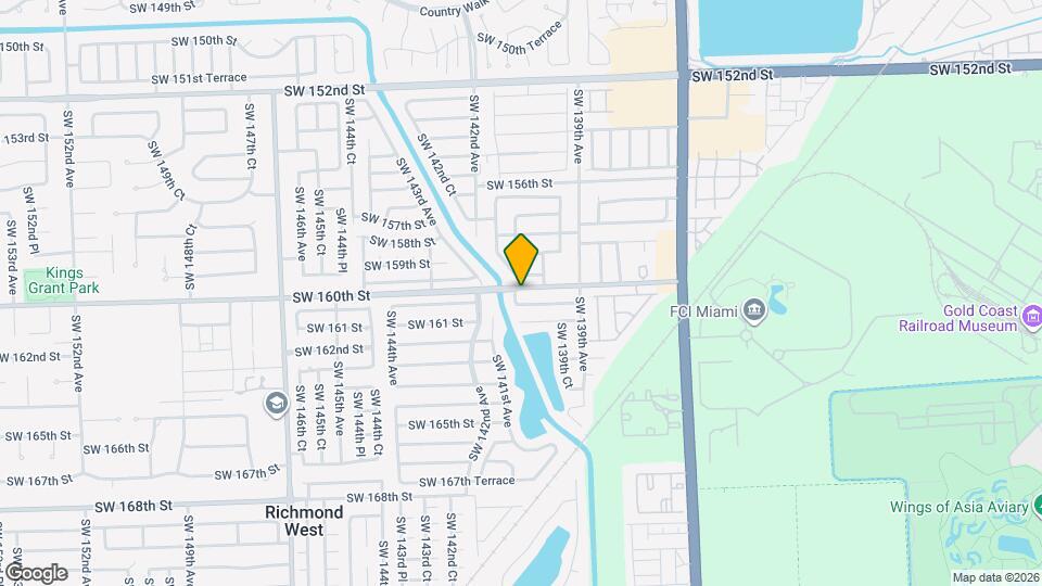 16001 SW 140th Ct Map and Location Details