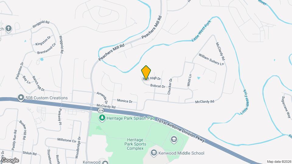 1009 Bobcat Dr Map and Location Details