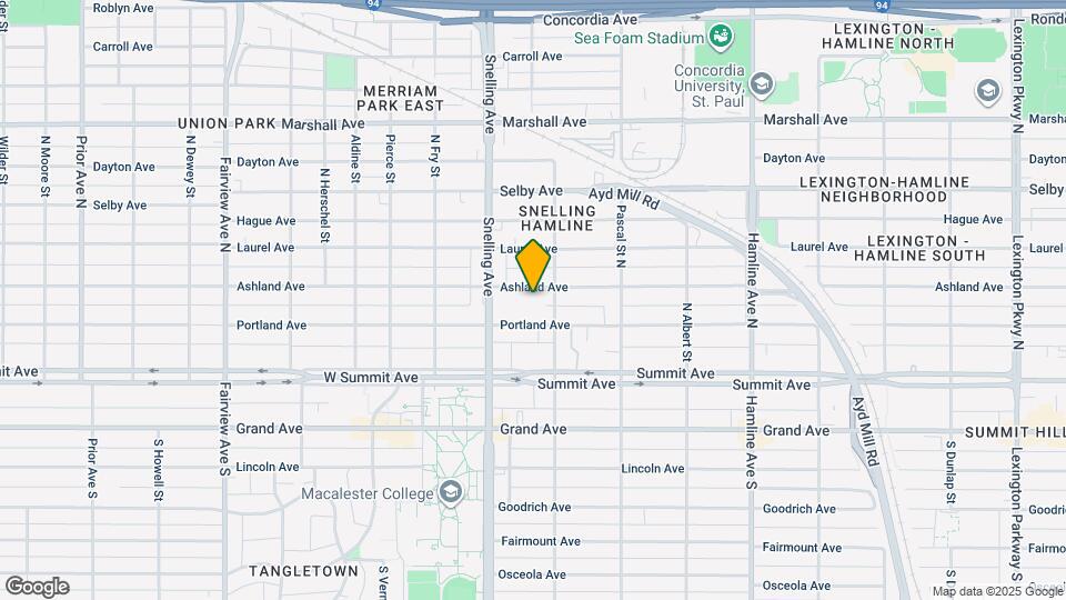 1540 Ashland Ave Map and Location Details