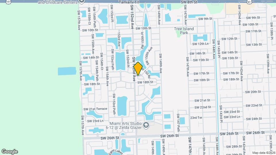 1767 SW 151 Pl Map and Location Details