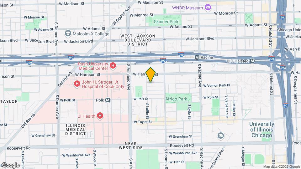 1449-1453 W Flournoy St Map and Location Details