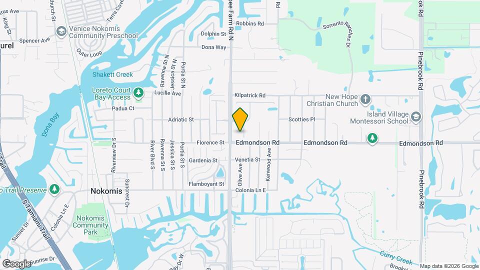 17925 Nadine Pl Map and Location Details