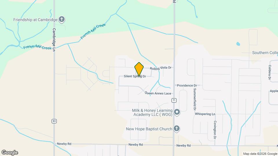 24704 Silent Spring Dr Map and Location Details