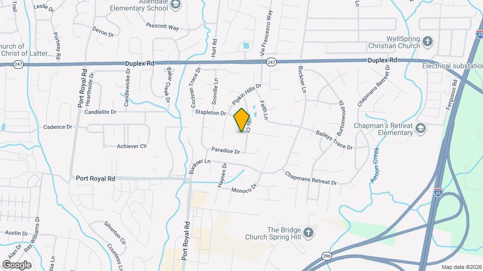 2723 Mollys Ct Map and Location Details