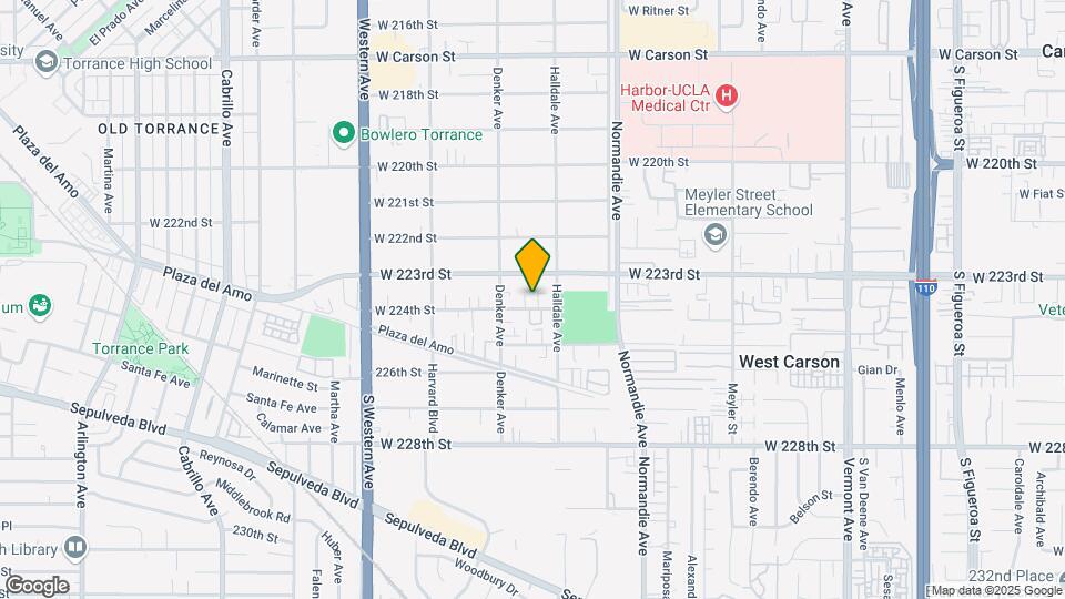 1425 W 224th St Map and Location Details