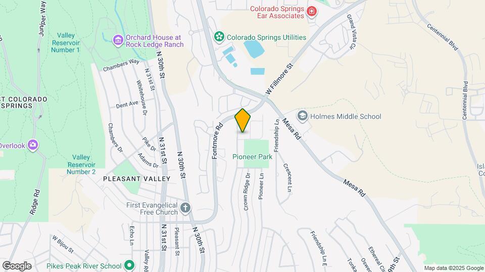 1109 Panorama Dr Map and Location Details