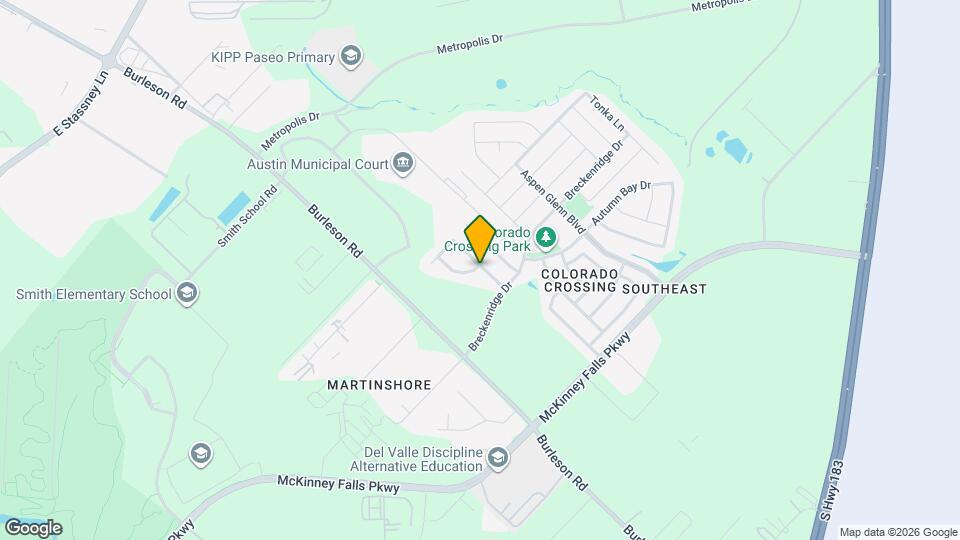 4201 Creede Dr Map and Location Details
