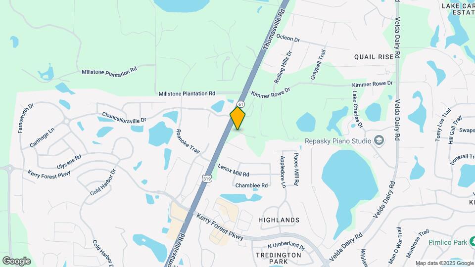 5701 Thomasville Rd Map and Location Details