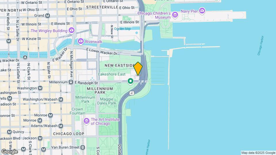 155 N Harbor Dr, Unit 4606 Mapa y Detalles de la Ubicación