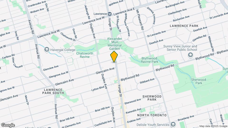 2770 Yonge St Map and Location Details