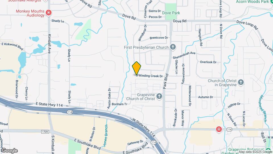 2173 S Winding Creek Dr Map and Location Details