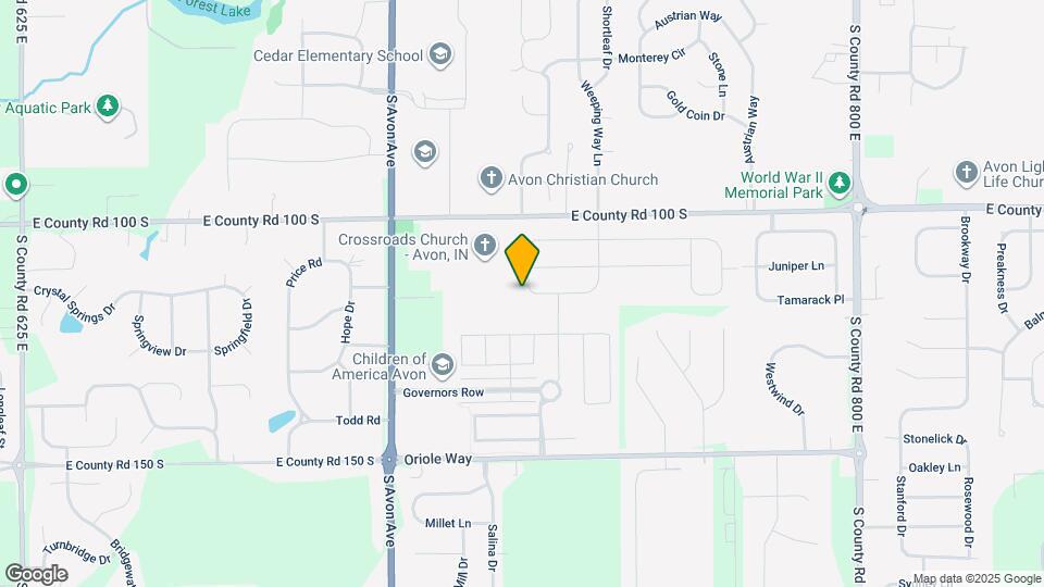 7291 Standish Ln Map and Location Details