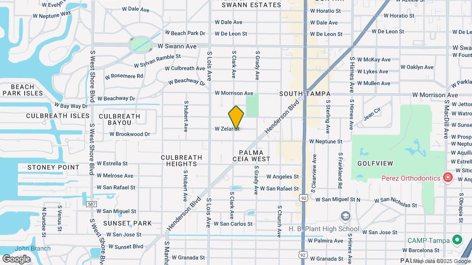 4024 W Zelar St Map and Location Details