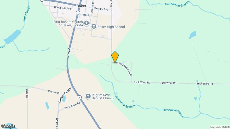 5604 Price Plantation Rd Map and Location Details