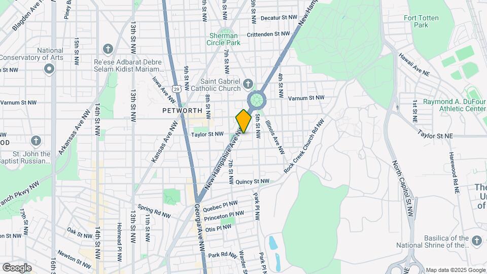 534 Taylor St NW, Unit B Map and Location Details
