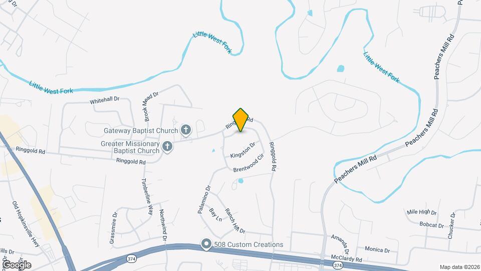 506 Brentwood Cir Map and Location Details