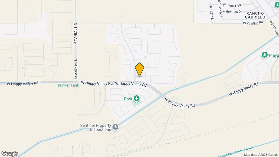 14259 W Buckskin Trl Map and Location Details