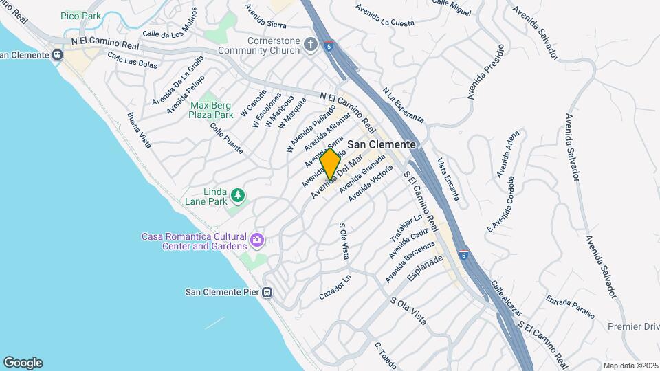 217 Avenida Del Mar Map and Location Details