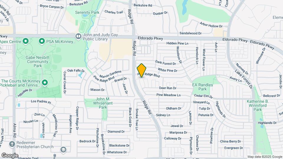 3405 Longneedle Ln Map and Location Details