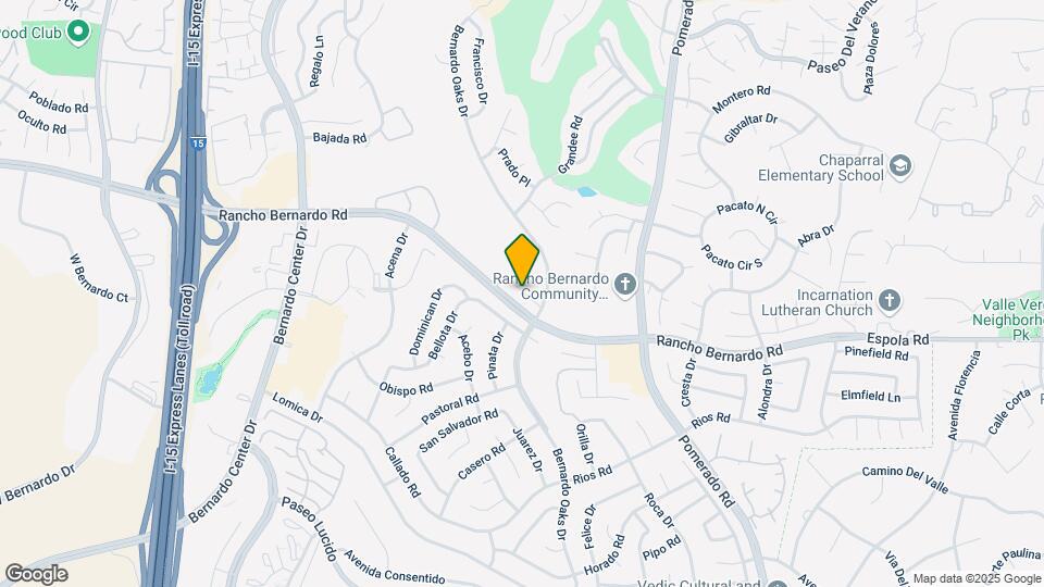 12232 Rancho Bernardo Rd Map and Location Details