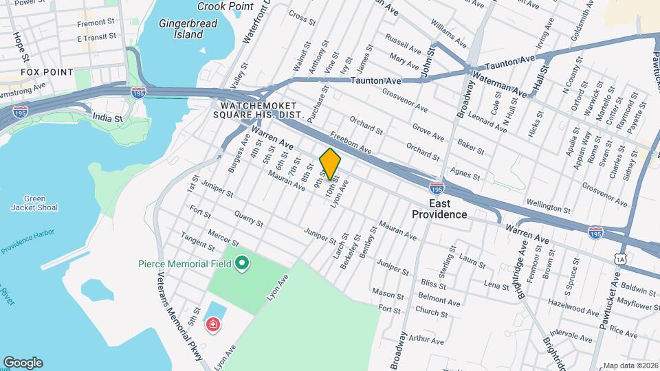 25 10th St Map and Location Details