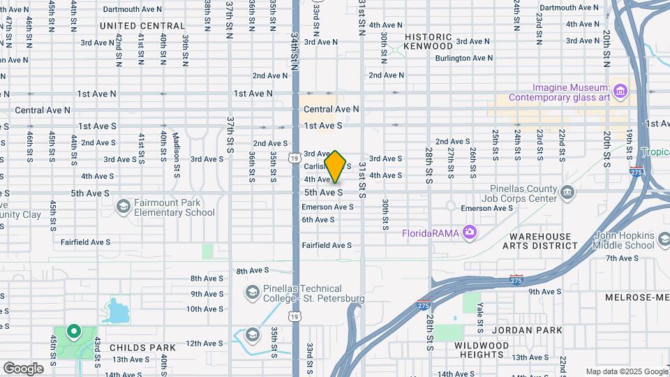 3211 5th Ave S Map and Location Details