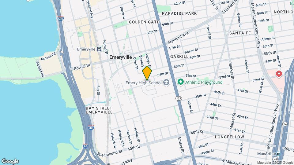 1224 53rd St Map and Location Details