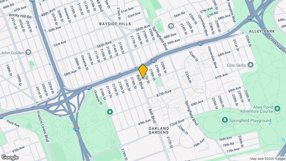 61-47 Bell Blvd-Unit -2 Map and Location Details