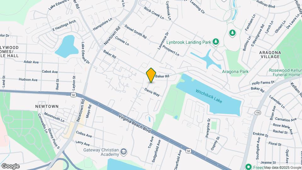 618 Aubrey Dr Map and Location Details