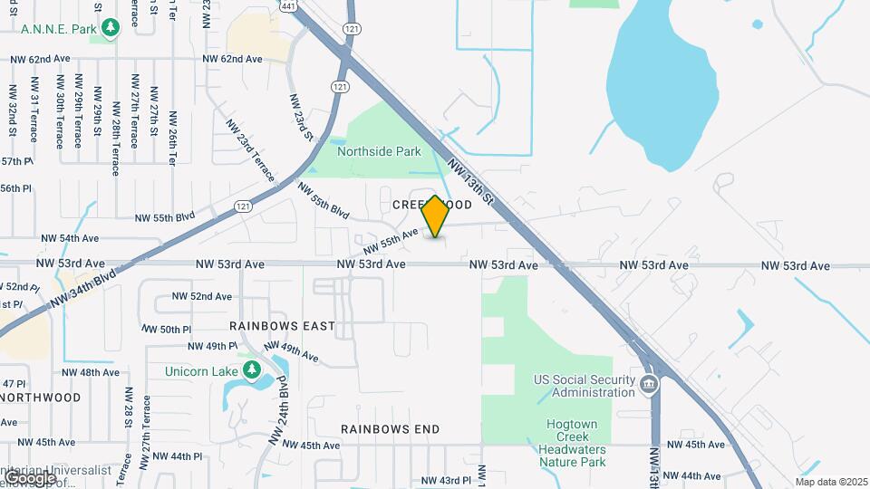 5410 NW 20th Ct Map and Location Details