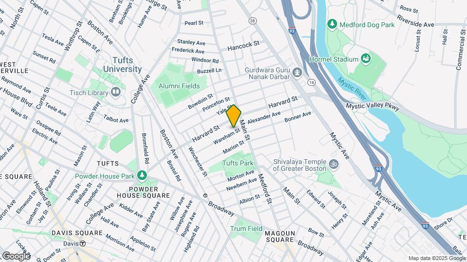 13 Wareham St, Unit #2 Map and Location Details