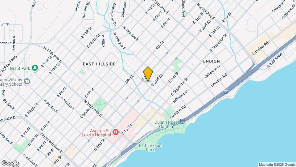 216 N 14th Ave E Mapa y Detalles de la Ubicación