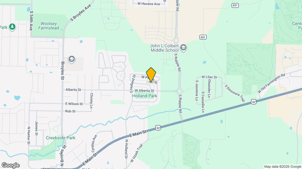 4394 W Sweetgum Ln Map and Location Details