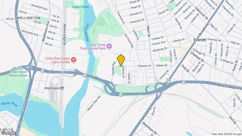 116 Tileston St Map and Location Details