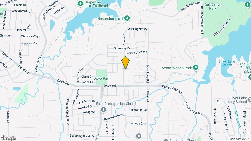 1813 Quail Hollow Dr Map and Location Details