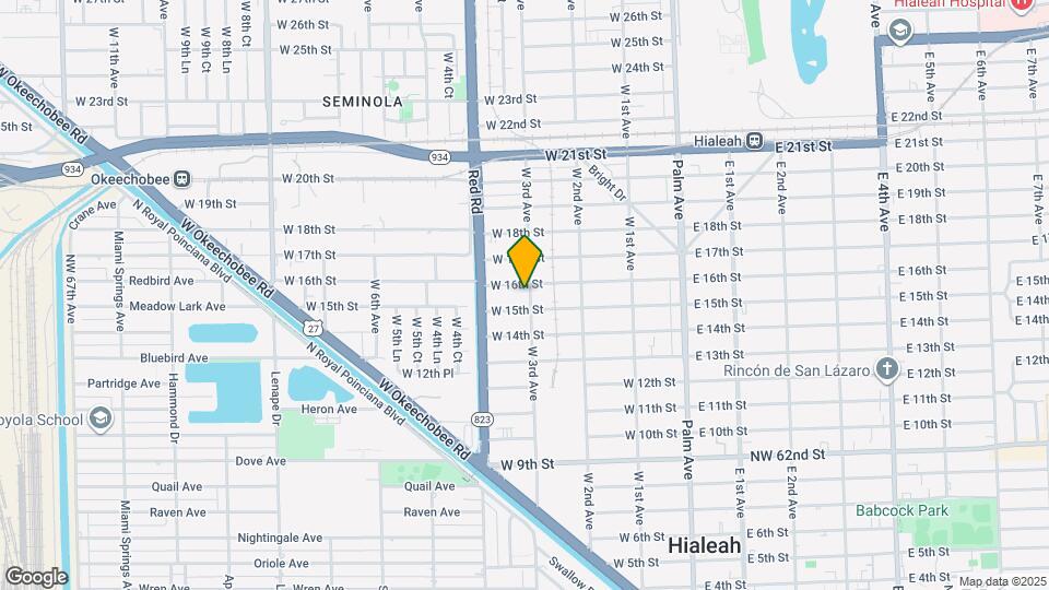 1550 W 3rd Ave Map and Location Details