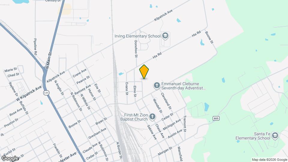 1412 Chase Ave Map and Location Details