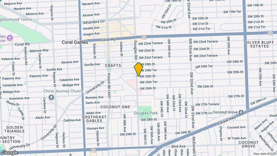 2501 S Douglas Rd, Unit 202 Map and Location Details